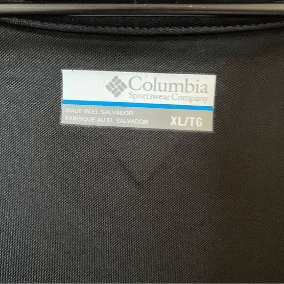 Columbia PFG Terminal Tackle 1/4 Zip Pullover Performance Fishing Gear Black XL - Picture 6 of 12